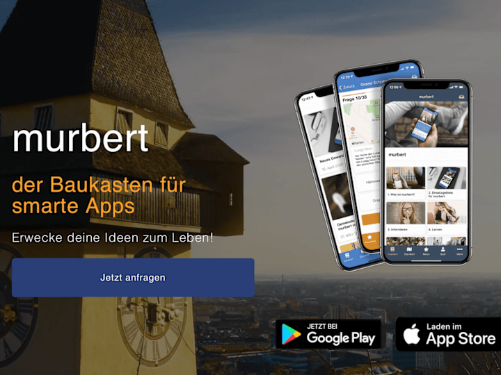 Cover image for murbert - the Native Cross Plattform Mobile CMS