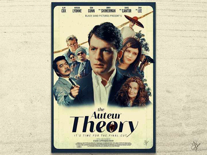 Cover image for Redesigned Keyart For "The Auteur Theory" Film