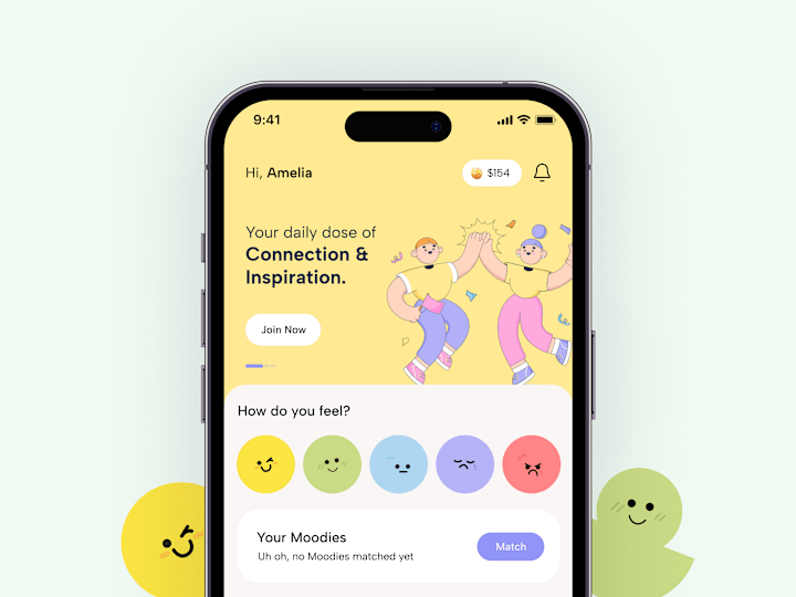 Cover image for MoodiesCare - Mood Tracking App