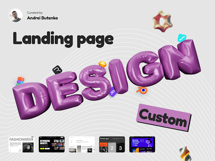 Cover image for Landing Page • Design