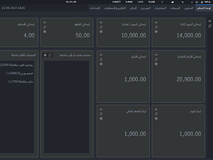 Cover image for  Inventory management system 