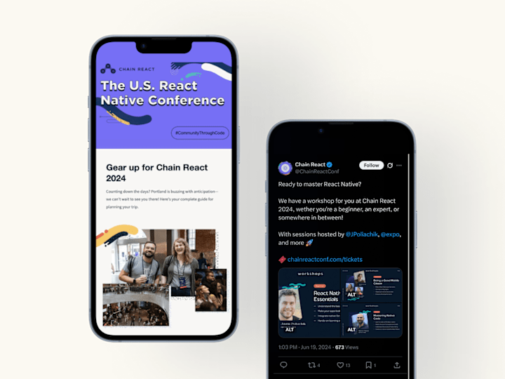 Cover image for Chain React: Email Marketing & Content Strategy
