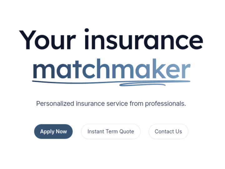 Cover image for Insurance website