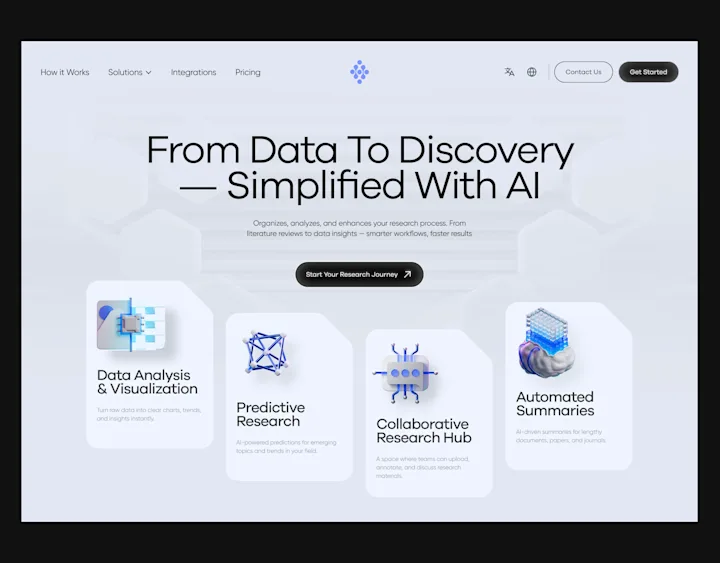 Cover image for AI Company Website Design
