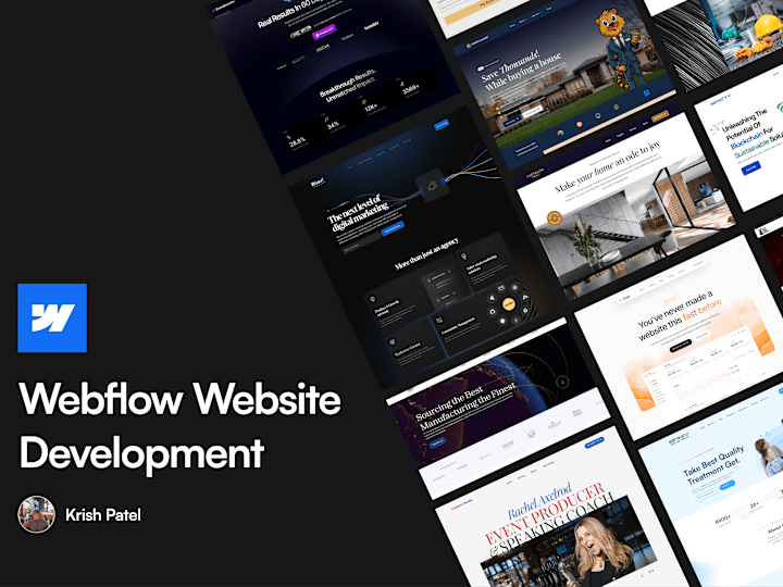 Cover image for Multi Pager Webflow Website Development