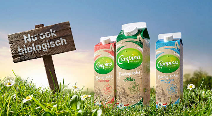 Cover image for Campina Biologisch - Packaging Design