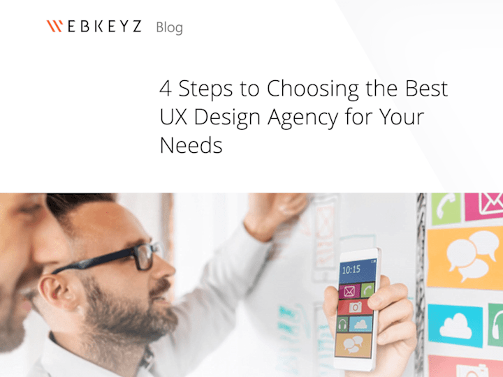 Cover image for Blog post: 4 Steps to Choosing the Best UX Design Agency