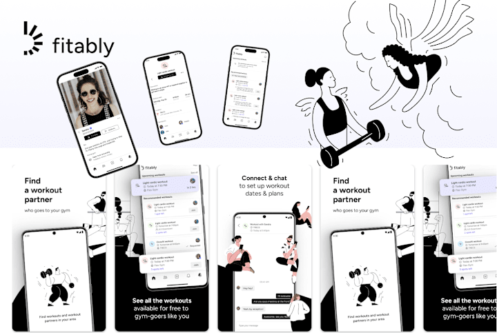 Cover image for Fitably: Fitness App | React Native | Python