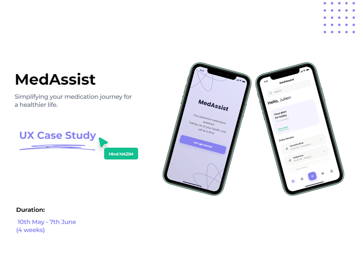 Cover image for Medical Assistant - UX case Study