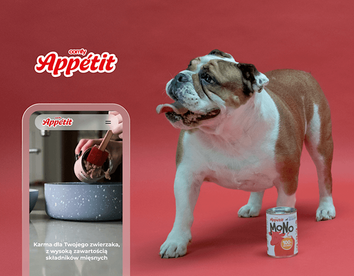 Cover image for Comfy Appetit I Landing page