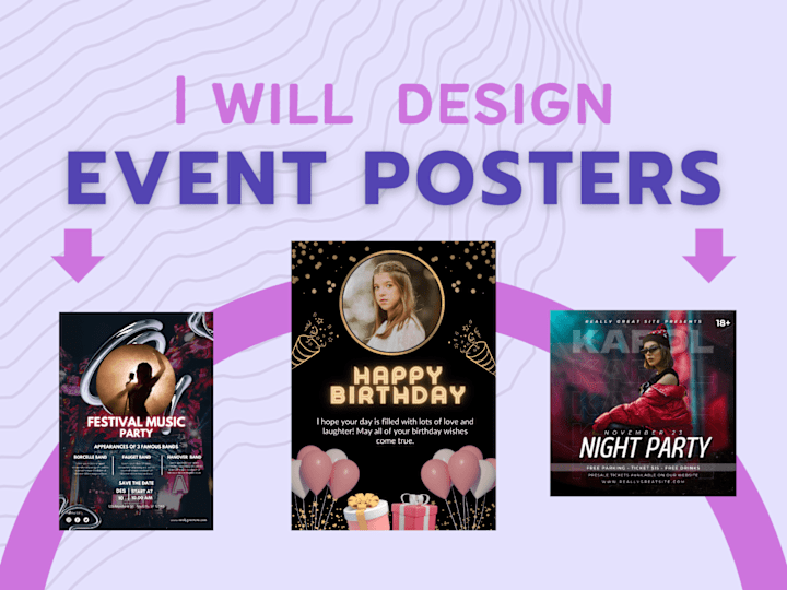Cover image for Print / Poster Design for Events