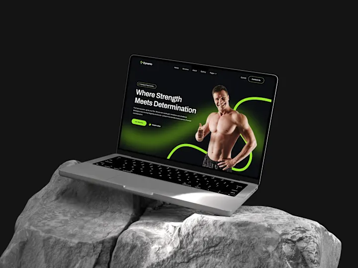 Cover image for Dynamo - Fitness Website Design