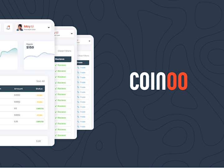 Cover image for Coinoo - UI design 