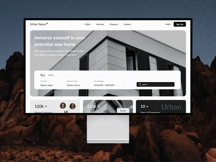 Cover image for Real Estate Landing Page
