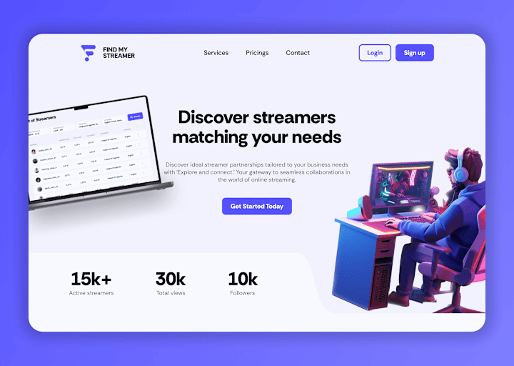 Cover image for Find My Streamer