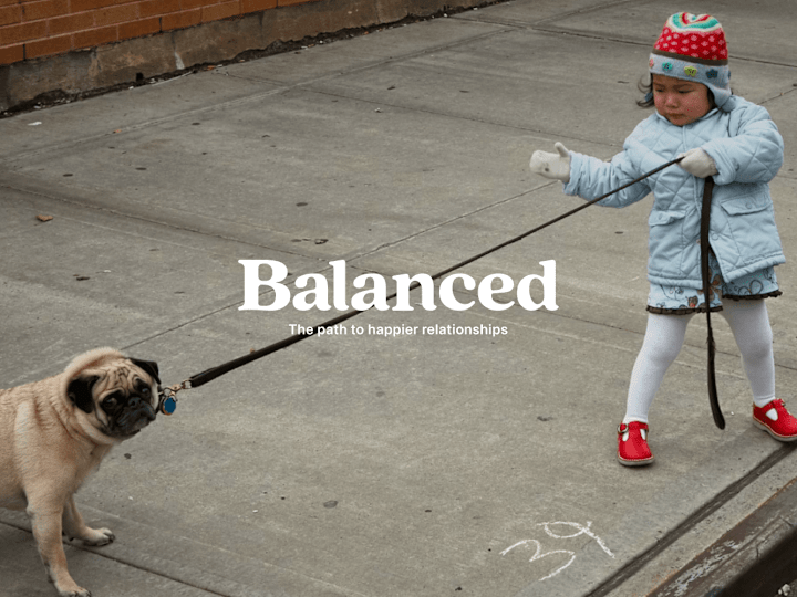 Cover image for Balanced: new brand identity for the relationship app