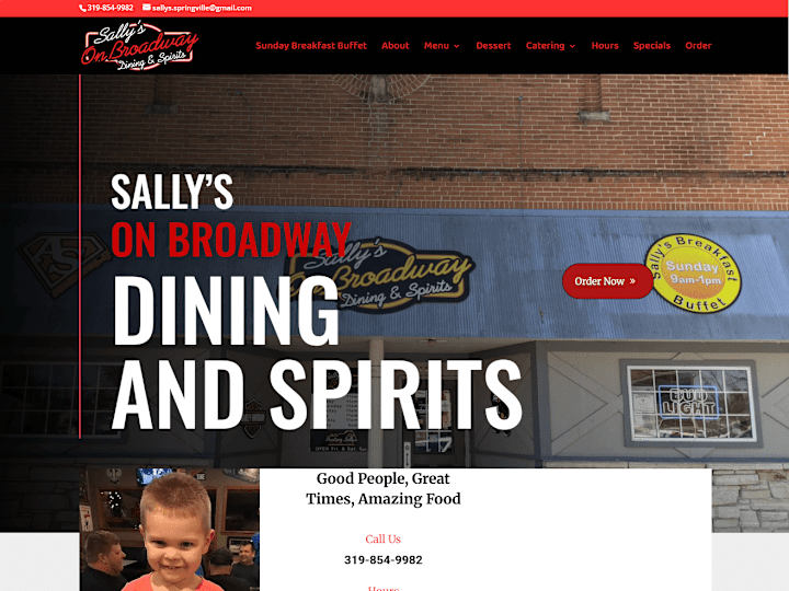 Cover image for Sally’s On Broadway