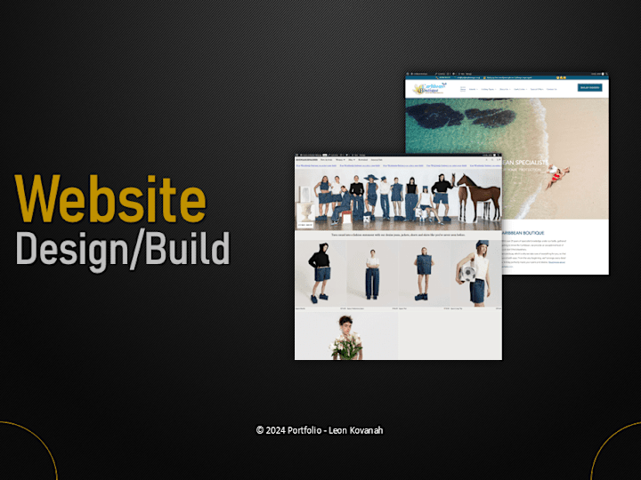 Cover image for Website Design + Build