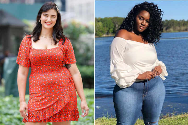 Cover image for The secret high-pressure World of plus-size models