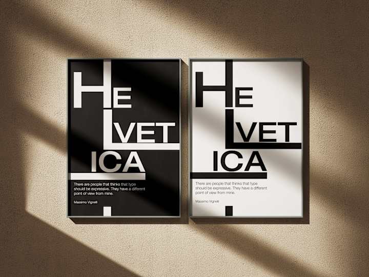 Cover image for Helvetica Poster Series