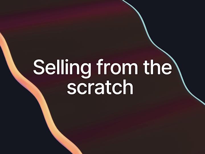 Cover image for Selling from the scratch 