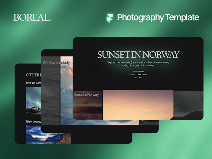 Cover image for Boreal · Photograph Framer template