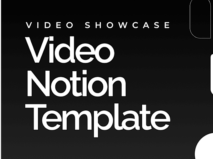 Cover image for Video Showcase Template