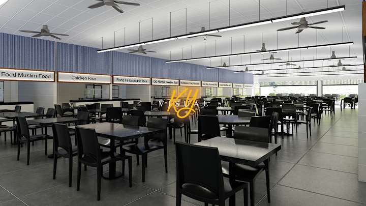 Cover image for 'CANTEEN 71 TUAS AVENUE' | Visualization :: Behance