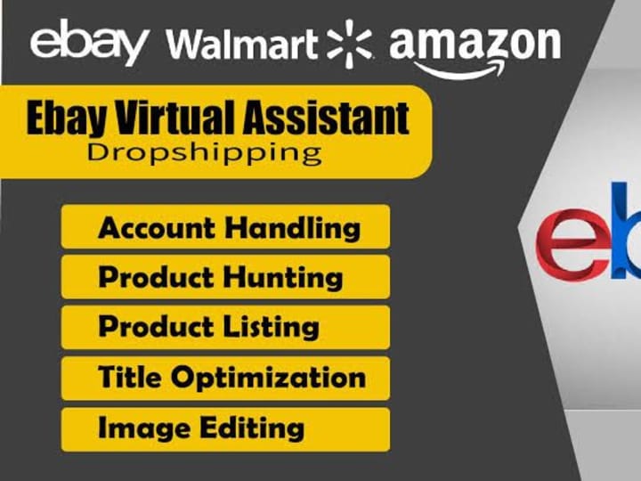 Cover image for Special Virtual assistant for Amazon / Ebay / walmart