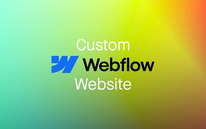 Cover image for Custom Optimized Webflow Website