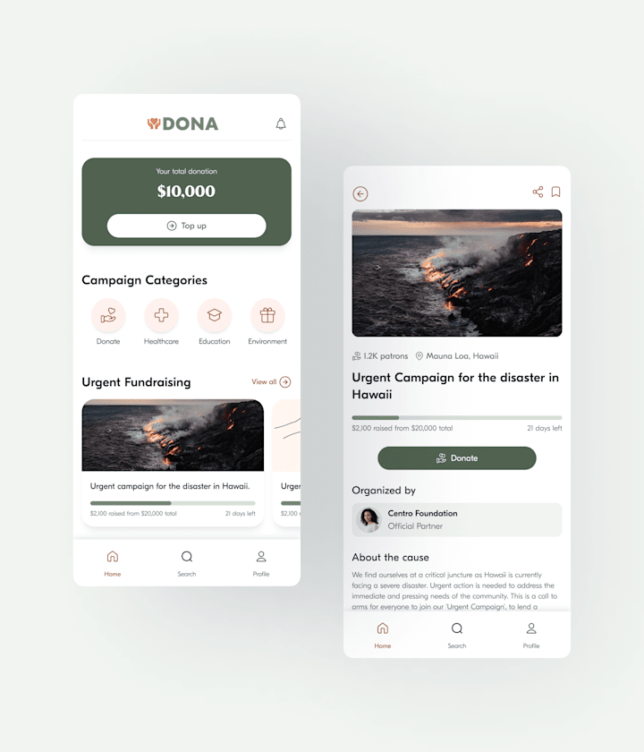 Cover image for App Design for Dona