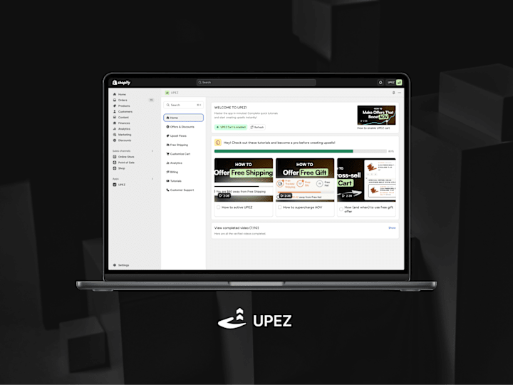 Cover image for 💎  Upez Upsell Shopify app