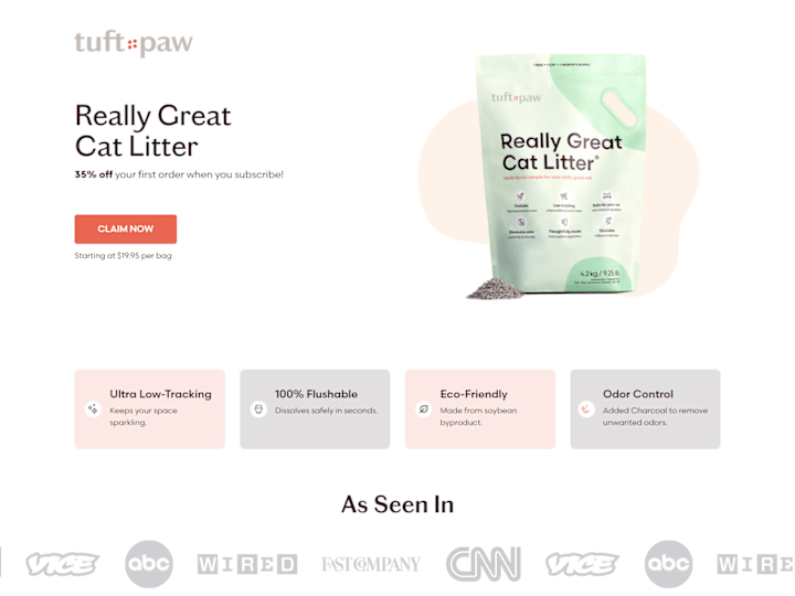 Cover image for Tuft & Paw – Figma to Replo High-Converting Landing Page