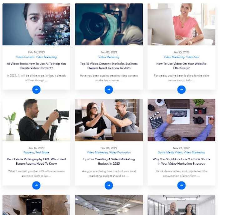Cover image for Blogs and Content Strategy | DreamCube Productions