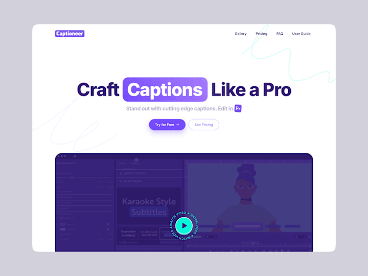 Cover image for Captioneer.tv — Design and Development Sprint