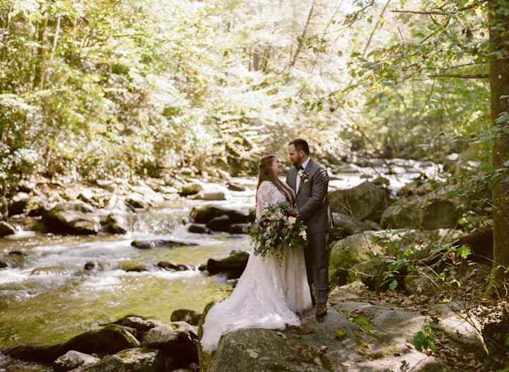 Cover image for Charming Riverside Wedding in Tennessee - Mountainside Bride