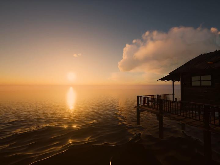 Cover image for BEACH SIDE CABIN RENDER IN UE5