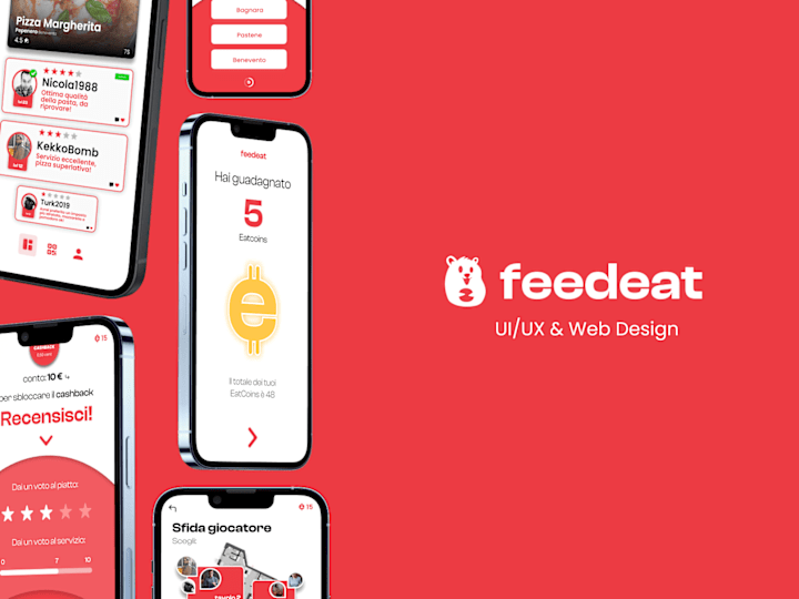 Cover image for FeedEat - UI/UX & Web Design