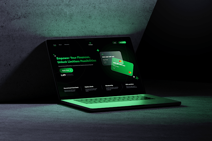 Cover image for Credit Card Company - Landing Page: Behance