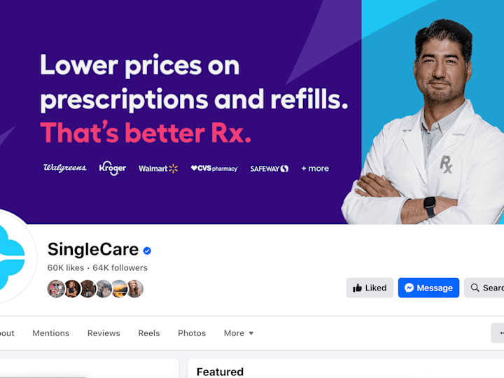 Cover image for Social strategy for SingleCare