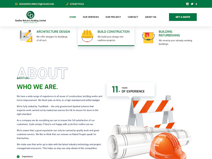 Cover image for GEEDEE – Refurb Buildings