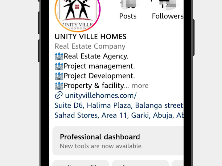 Cover image for UNITY VILLE HOMES 