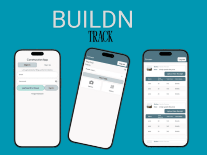 Cover image for BuildNTrack - Real Estate Construction Management