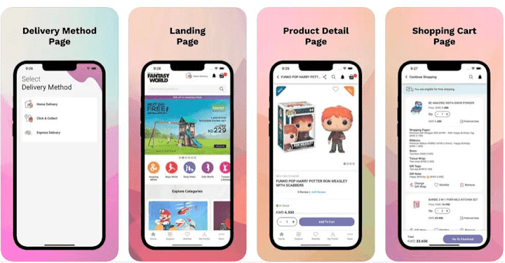 Cover image for Fantasy World Toys | App Development | UI/UX 