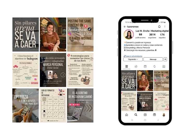Cover image for Social Media Strategy for Luz M. Oroño