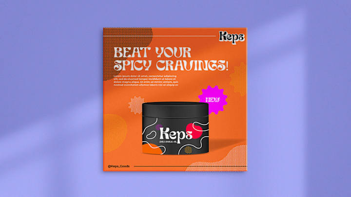 Cover image for Keps Poster on Behance