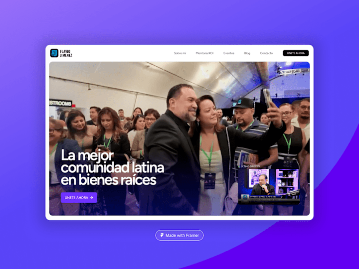 Cover image for Website for Real Estate Community.