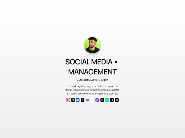 Cover image for Social Media Management