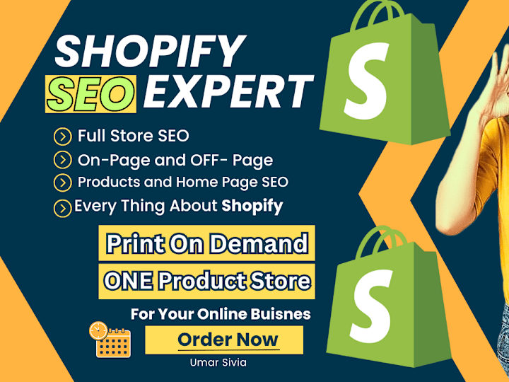 Cover image for I will boost your shopify sales and visibility with SEO expert