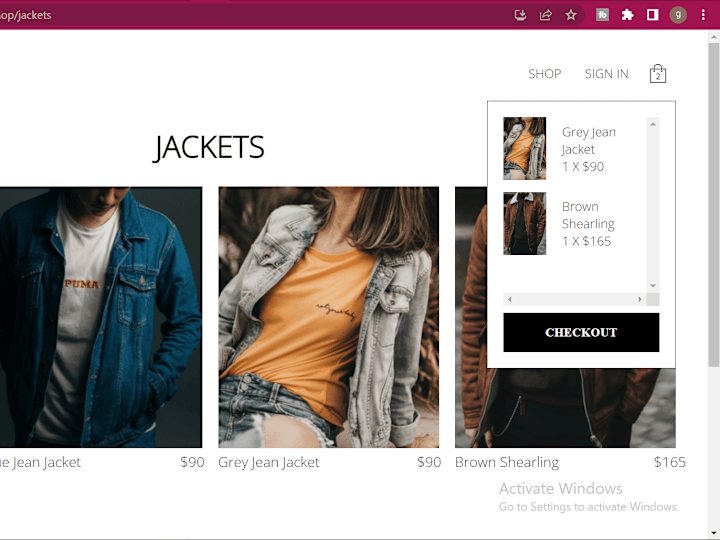 Cover image for Clothing Ecommerce